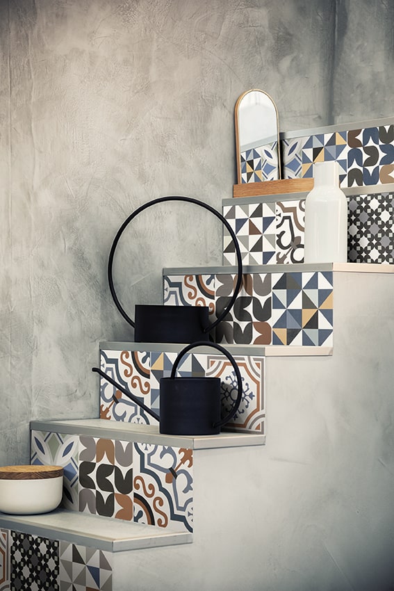 Rivestimento Mosaico Cementina Vintage 2 Rivestimento Mosaico Cementina Vintage - immagine 2