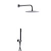 Kit Doccia Tondo Cromo 2 50784 1