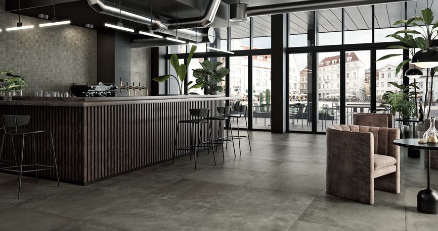 Gres Porcellanato Effetto Cemento Manhattan 1 Gres Porcellanato Effetto Cemento Manhattan