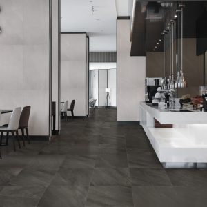 Alternative view of Gres Porcellanato Effetto Pietra Ocean Black