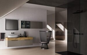 Mobile Bagno con Lavabo d'Appoggio: Funzionalità e Design in Armonia 1 Lavabo d'appoggio